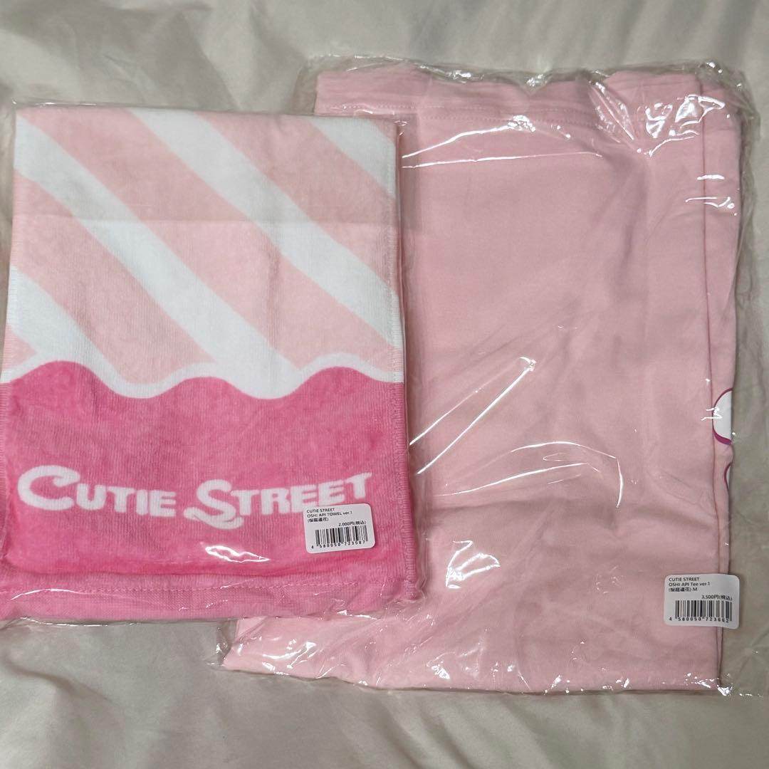 アイドル CUTIE STREET OSHI API Tee / TOWEL ver.1