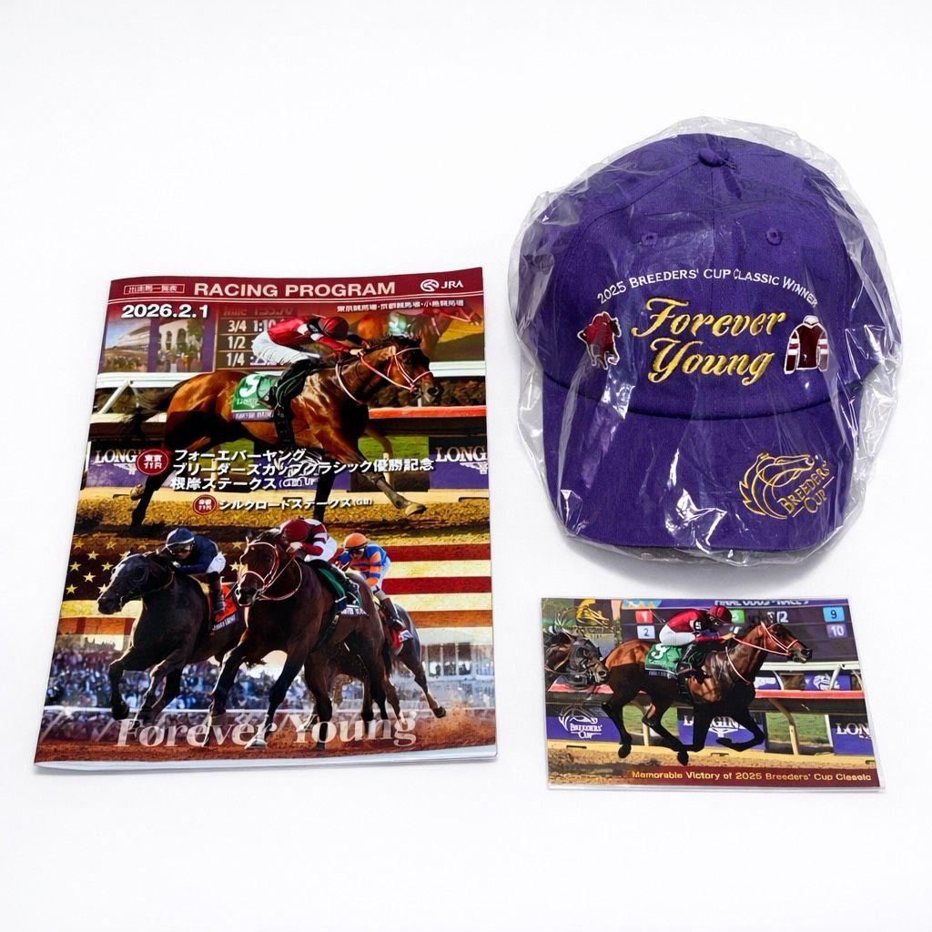 フォーエバーヤングBCクラシック優勝記念キャップ