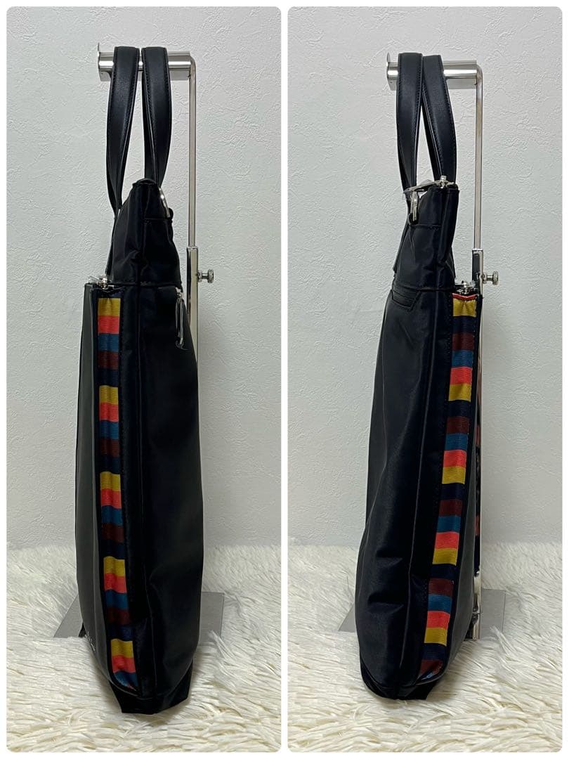 新品 ポールスミス ビジネスバッグ トートバッグ ブラック 2way