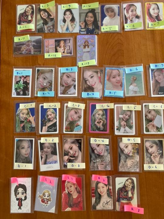 TWICE ダヒョン　トレカ　まとめ売り