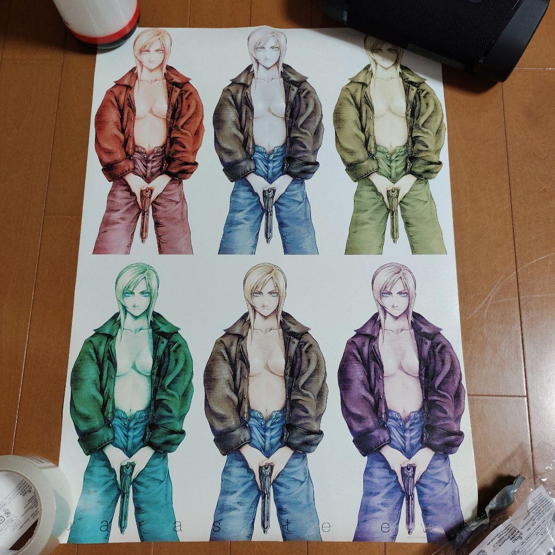 【希少】PS版　パラサイト・イヴ　PARASITE EVE　ポスター５枚セット