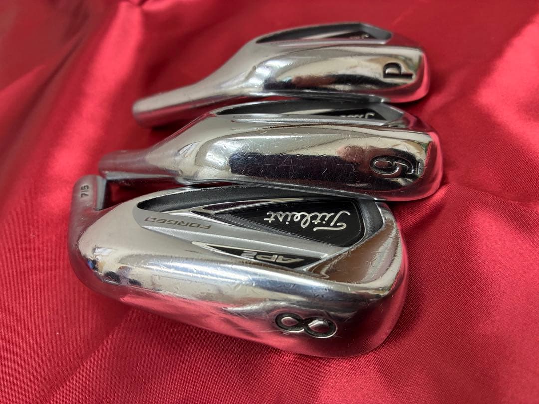 名器　タイトリスト　AP2 716 Forget 5〜Pw ヘッドのみ