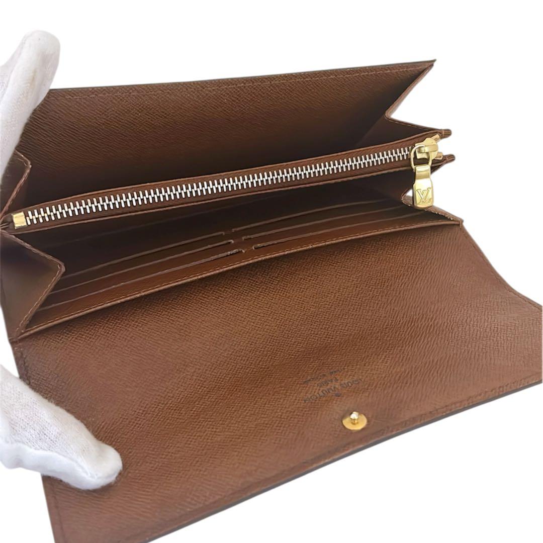 ルイヴィトン　モノグラム　ポルトフォイユ サラ 長財布