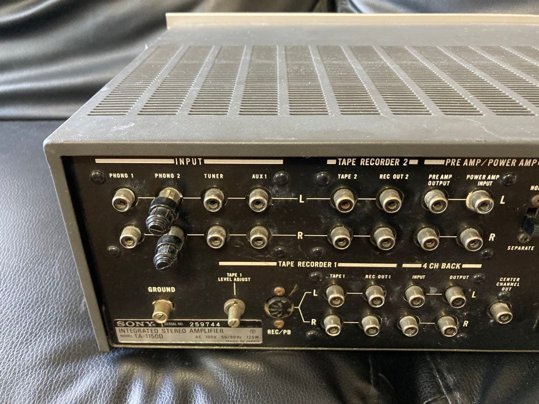 SONY　TA-1150D プリメインアンプ　ソニー