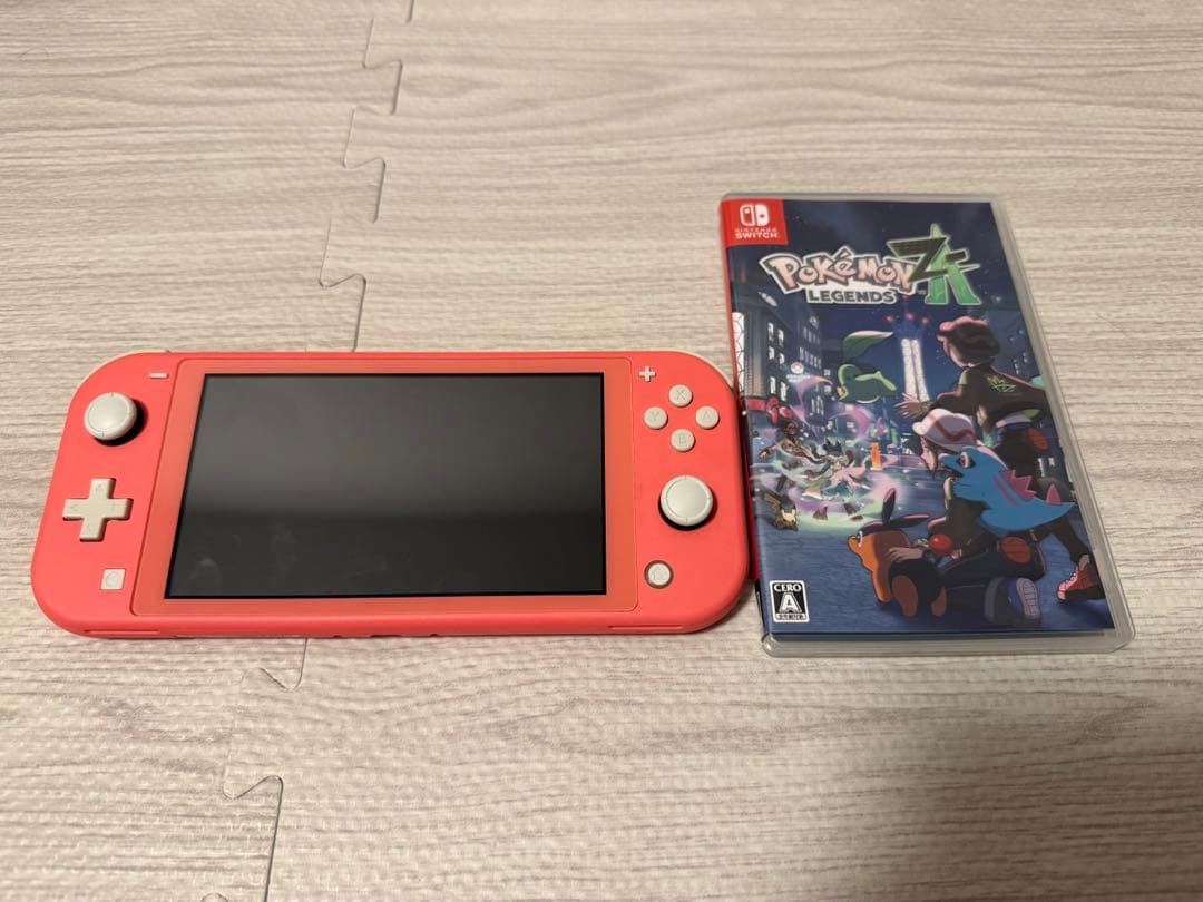 ニンテンドーswitchライト、コーラル　ポケモンセット