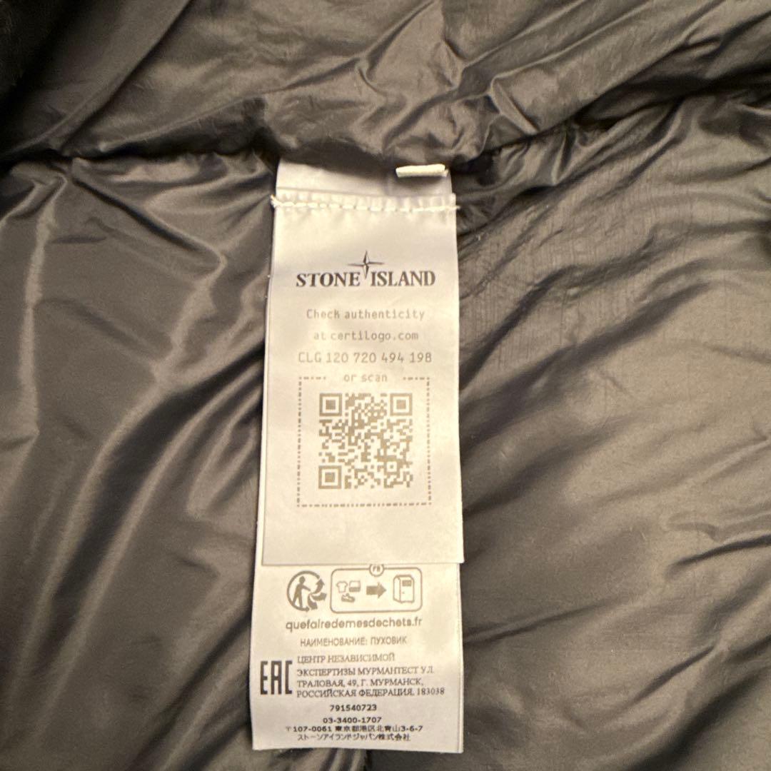 Stone  ブラックダウンジャケット
