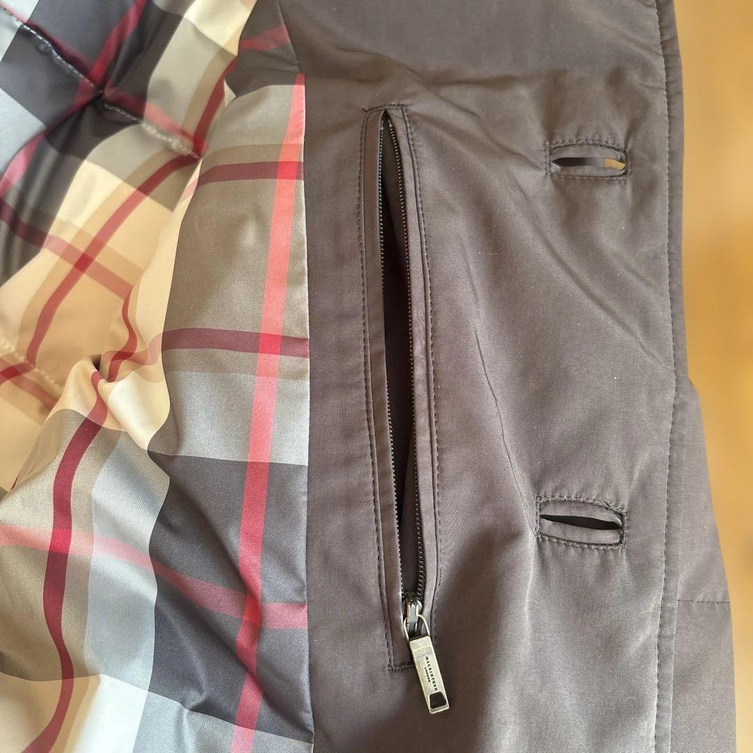 2/8限定価格MACKINTOSH フード付きブラウンダウンジャケット38