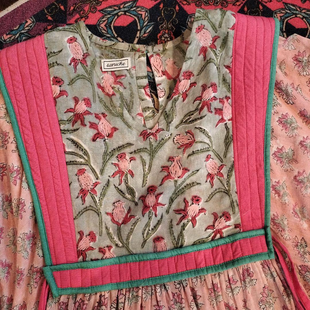 saruche ロングスリーブワンピース