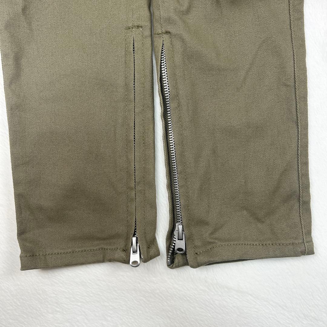 b1494✨新品タグ付✨【mnml】カーゴパンツ　ジョガーパンツ　Olive　M