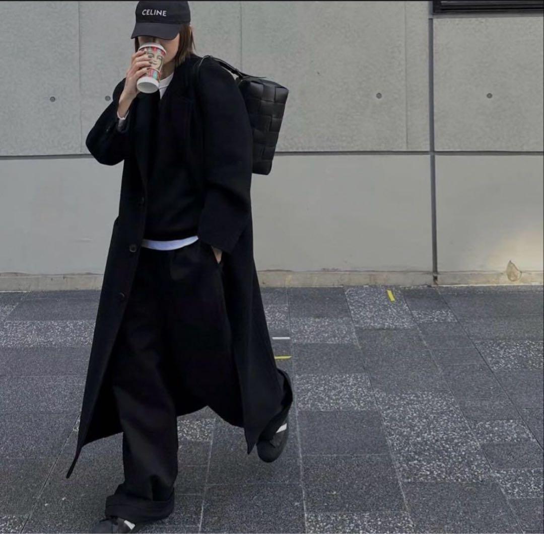 ok.soon.×dickies wide chino pants ブラック　S