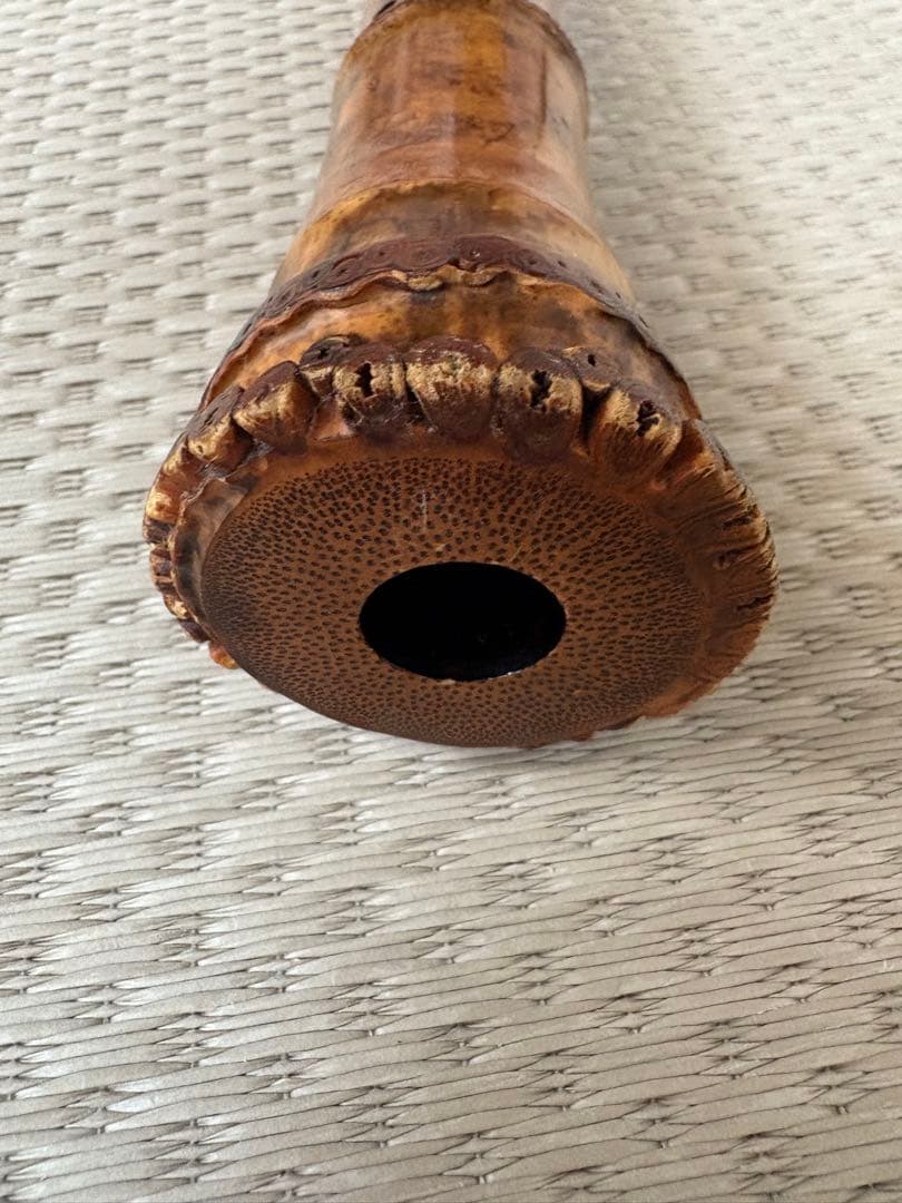 尺八　琴古流　容山銘　7寸管（6孔あり）