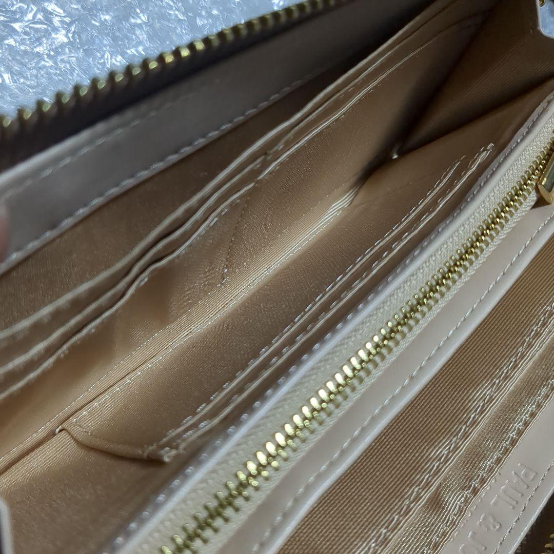 猫柄 ラウンドファスナー長財布 新品未使用 合皮 ポールアンドジョー