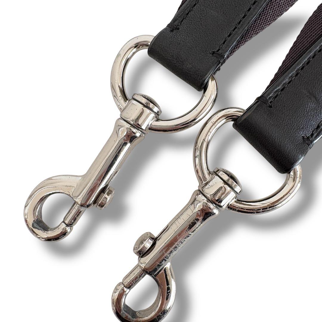 COACH メンズ コーチ シグネチャー レザー ブリーフケース 2way 茶黒