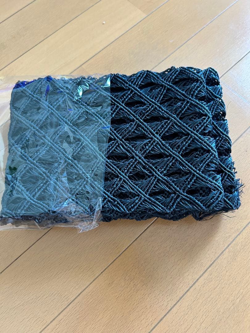 誉田屋源兵衛 芭蕉布 芭蕉 角繁 半幅帯 黒　半巾帯