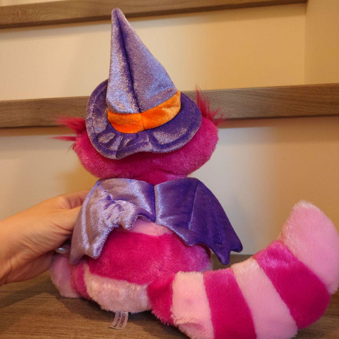 ハロウィン　ディズニー　チェシャ猫 ぬいぐるみ 帽子付き