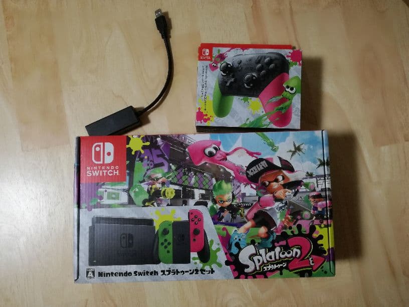 Nintendo switchスプラトゥーン2セット