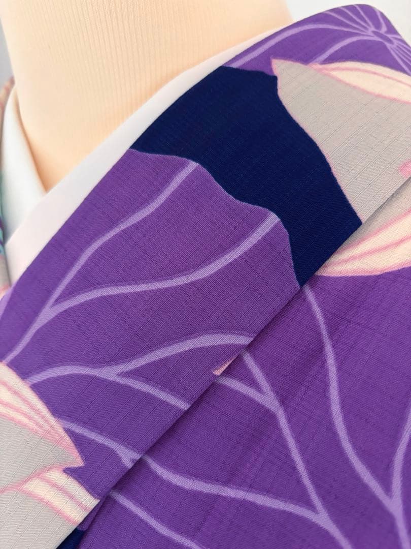 和風館の浴衣　蓮　セオアルファ