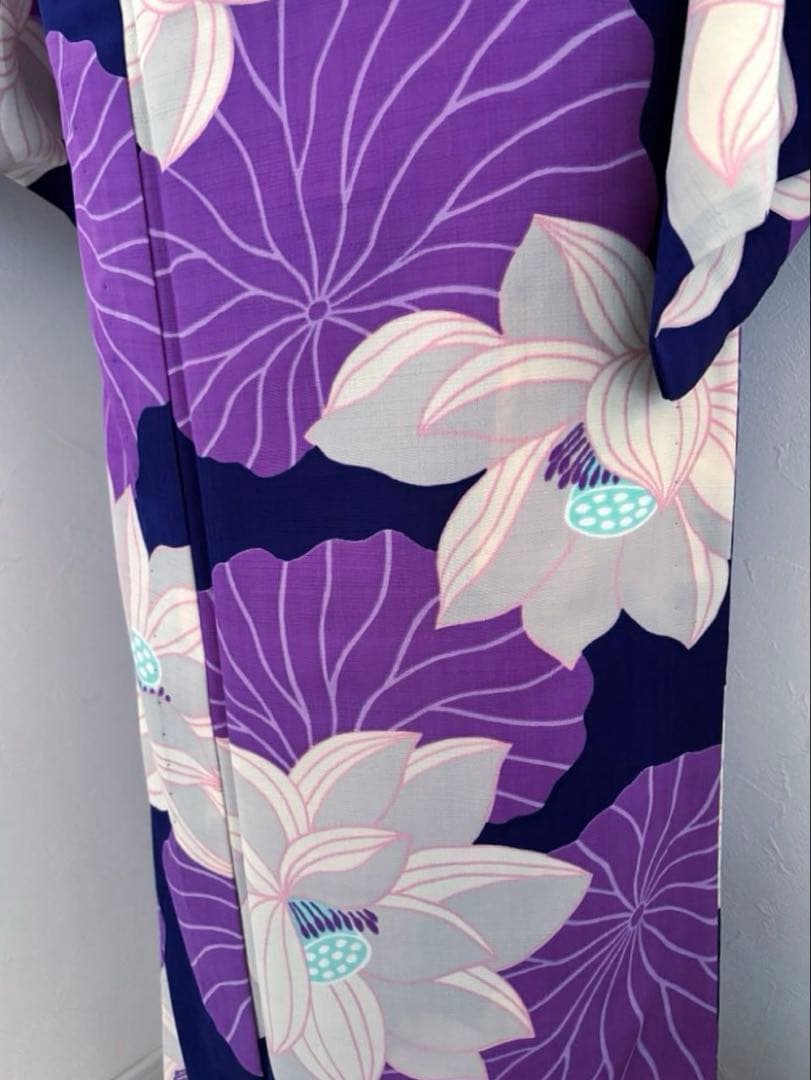 和風館の浴衣　蓮　セオアルファ