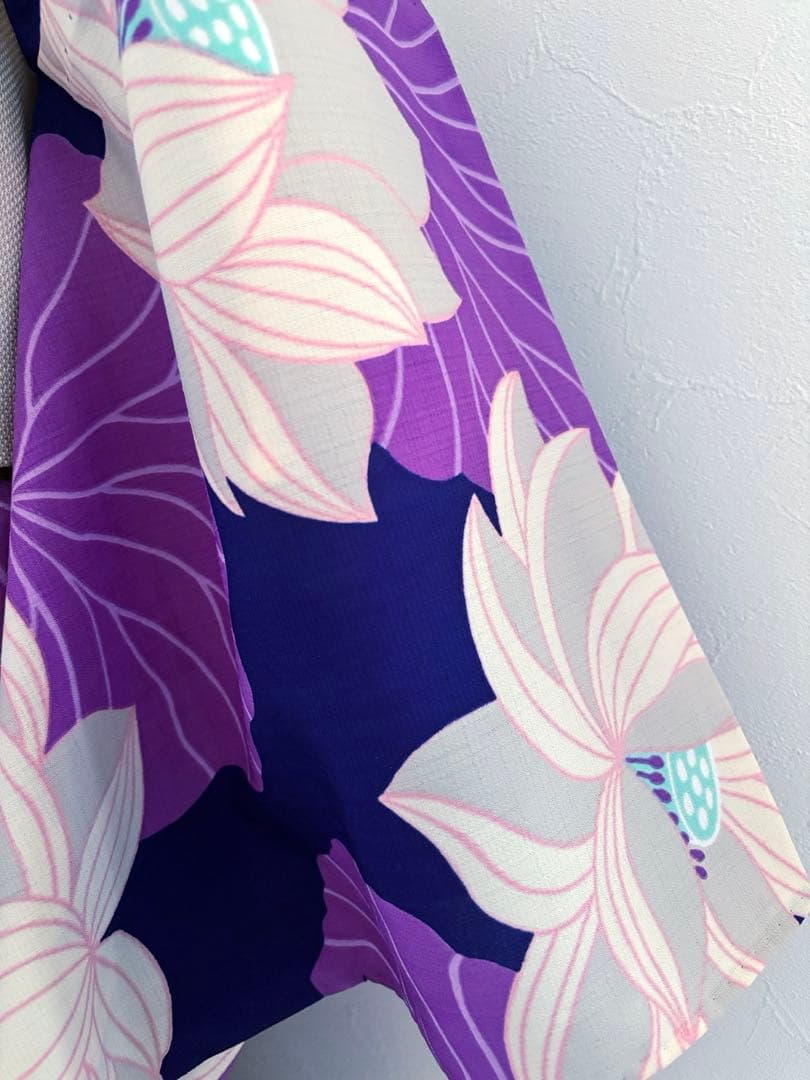 和風館の浴衣　蓮　セオアルファ