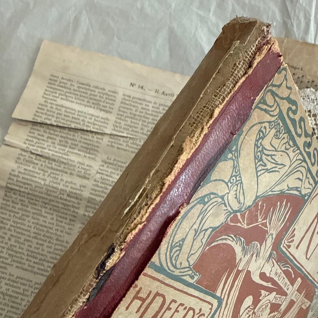 稀少アンティーク美しい挿絵のイギリス絵本ウォルタークレイン洋書ジャンクジャーナル