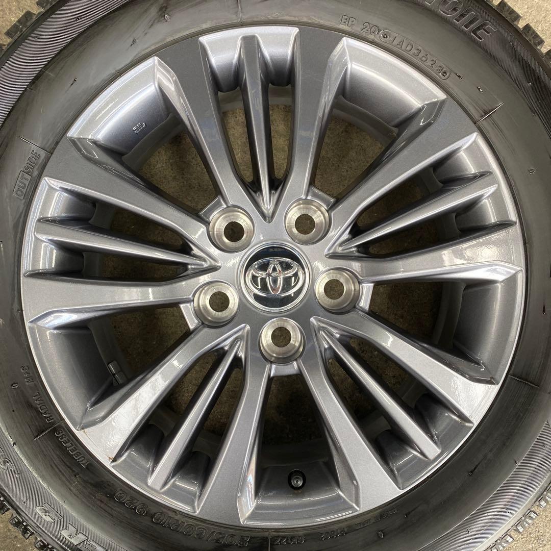 中古バリ溝ブリヂストンスタッドレスセット205/60R16 ノア、ヴォクシー