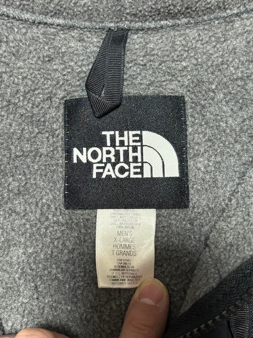 THE NORTH FACE メンズ ベスト X-LARGE ブラック/グレー