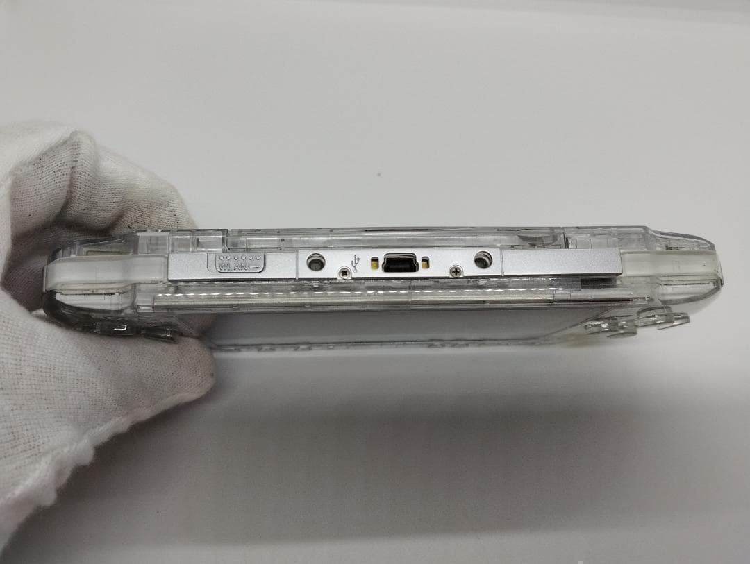 ゲルググ様　PSP 3000 すぐ遊べるセット【美品・カスタム】スケルトン