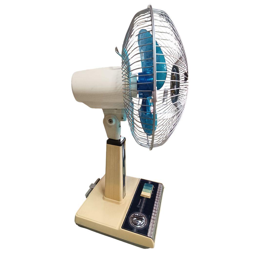 美品 ナショナル 昭和レトロ 扇風機 30センチ座敷 F-30H1L 動作確認済