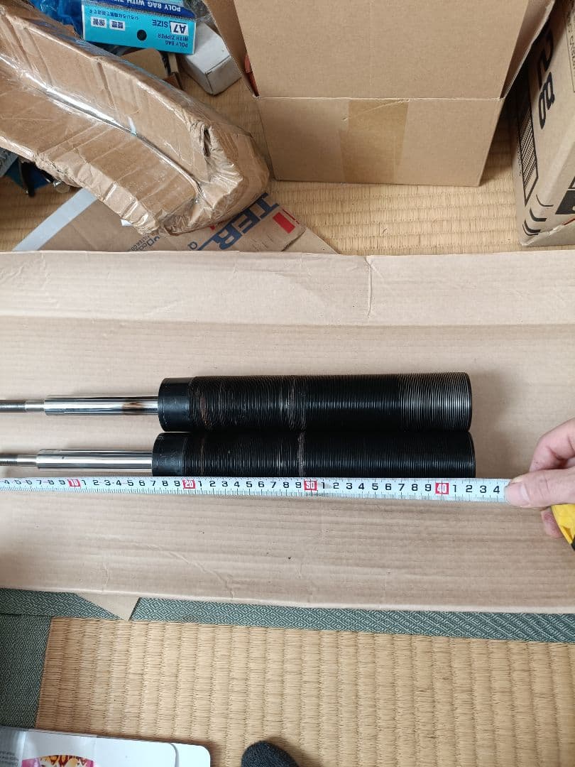 ブリッツ　ZZ-R　車高調　フロント用カートリッジ2本　HA36