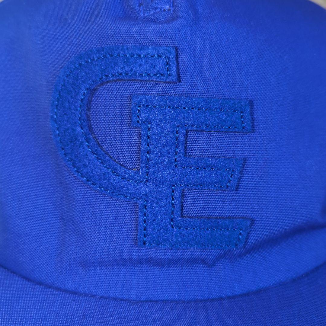 ボ*ン様 Good Enough BBキャップ　同色フェルトロゴ 青