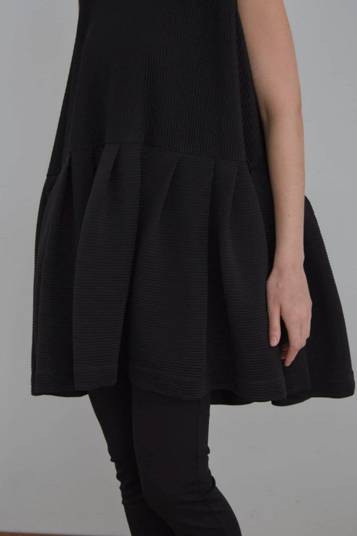 美品 完売 LE PHIL ワイドリブジャージトップ ルフィル トップス