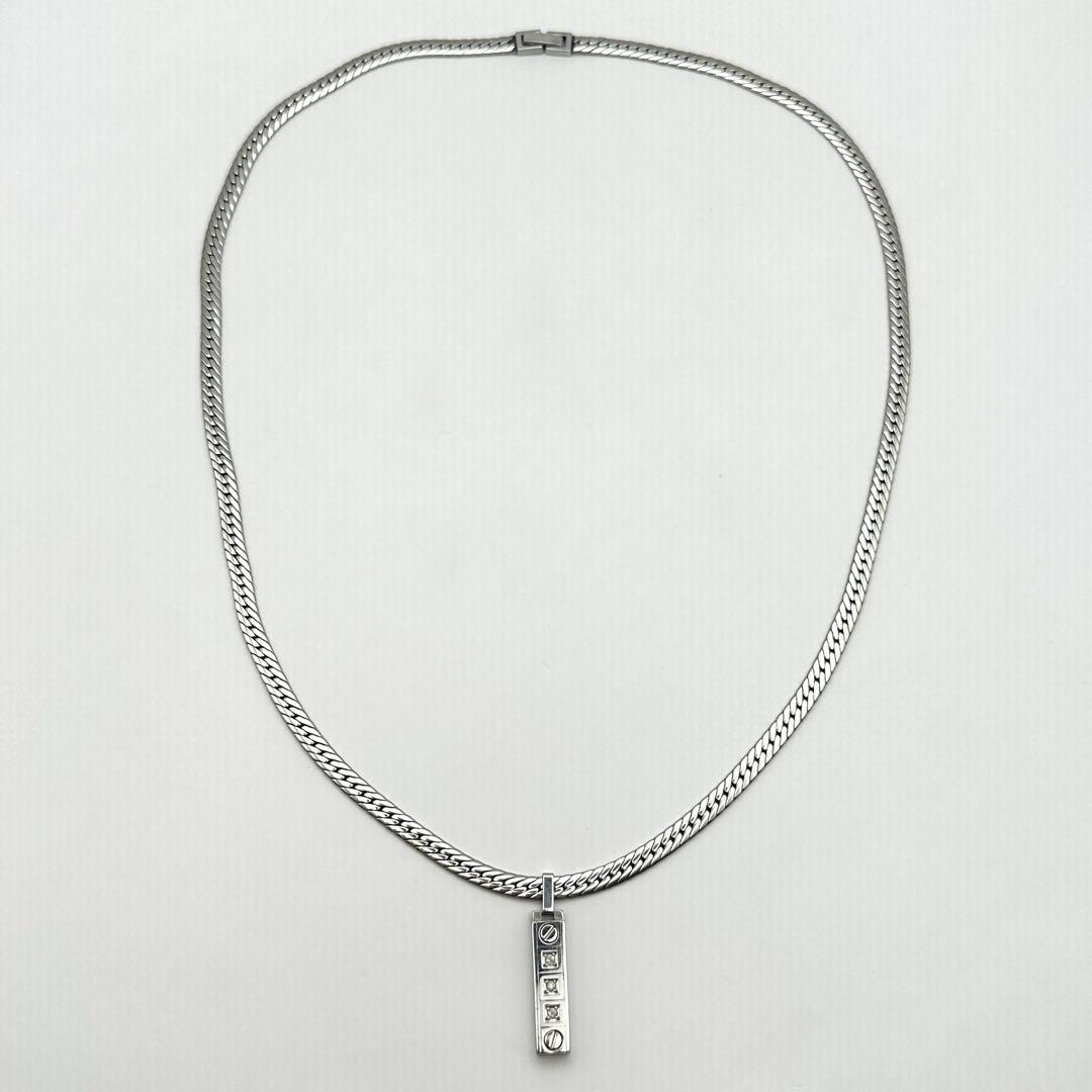 【良品】Prelude ネックレス Pt-IN プラチナ 喜平チェーン