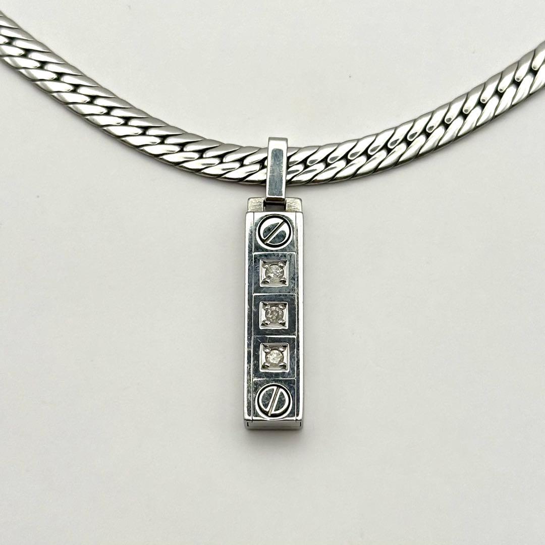 【良品】Prelude ネックレス Pt-IN プラチナ 喜平チェーン