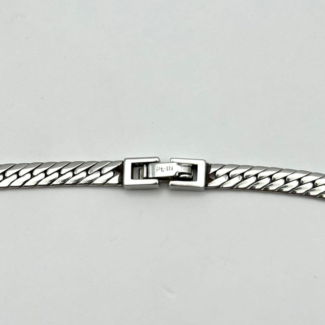 【良品】Prelude ネックレス Pt-IN プラチナ 喜平チェーン