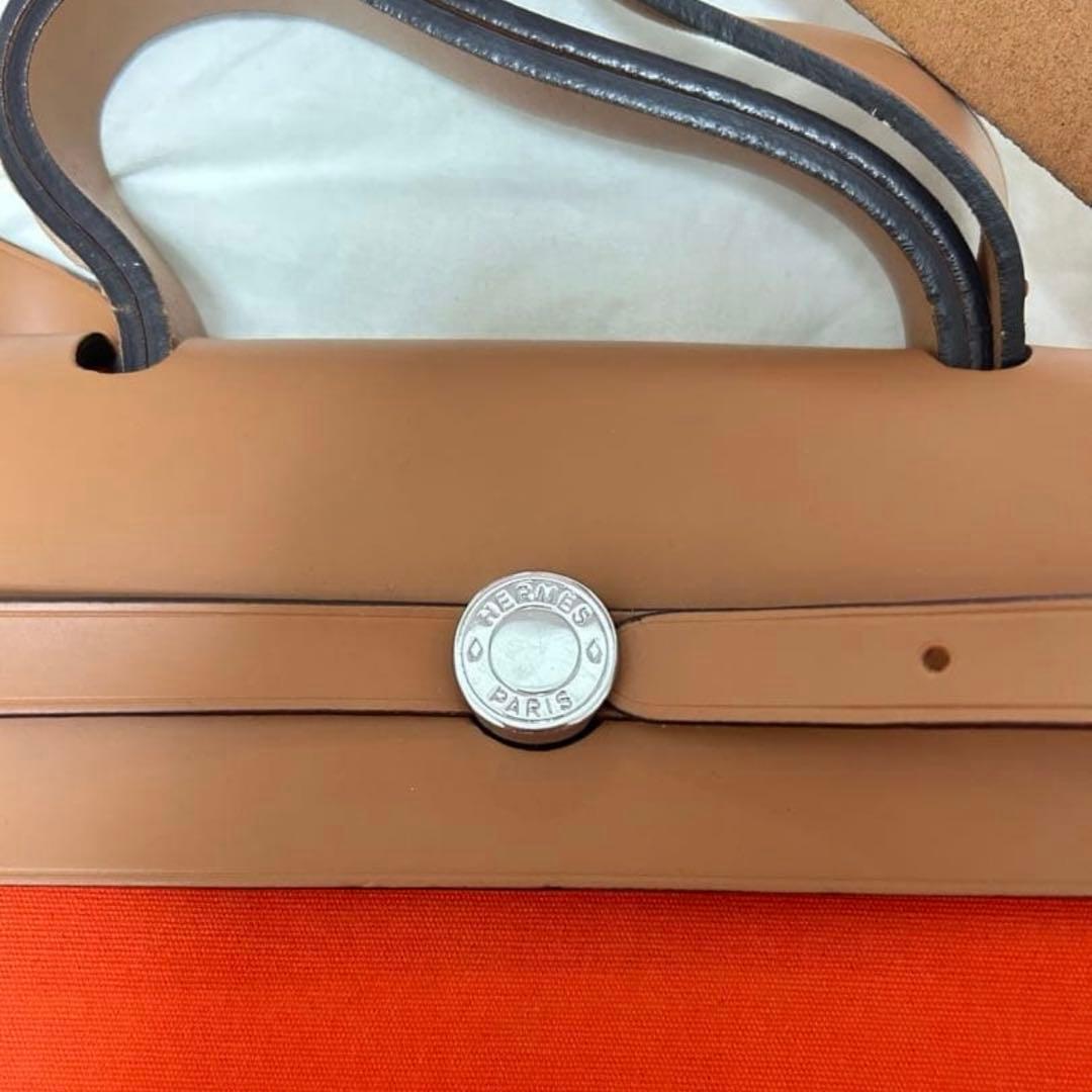 値下げ可能　新品未使用　HERMES オレンジ　ショルダー　バッグ