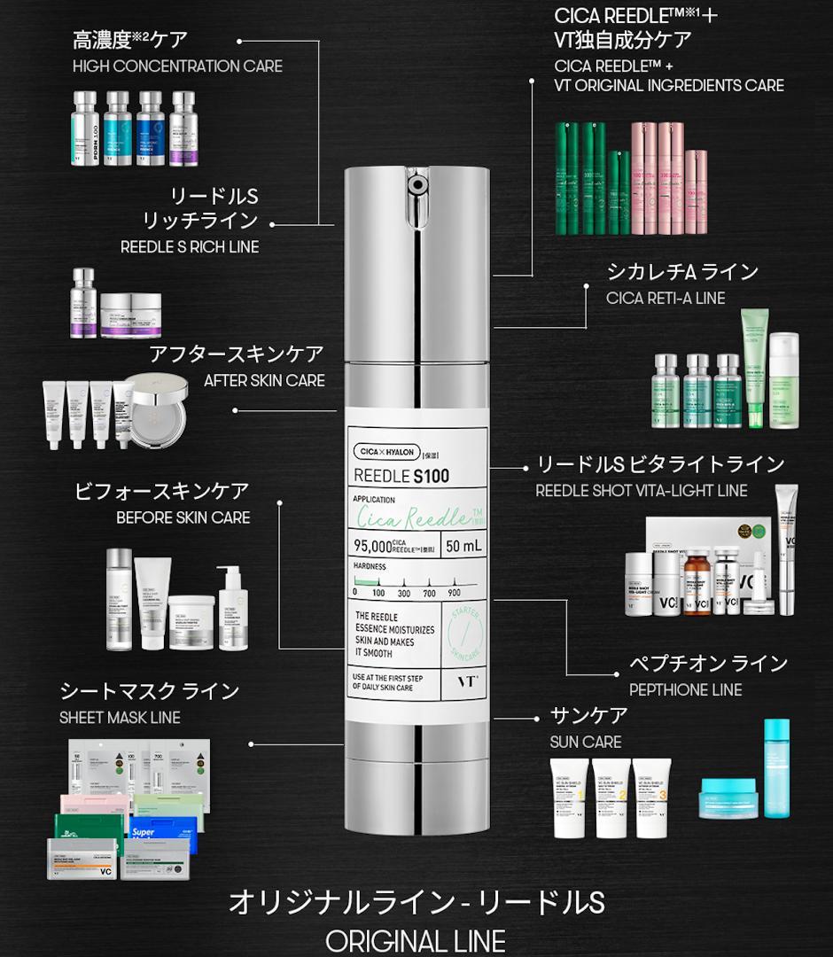 【限定】CICA VT リードルS100 reedle shot 3本セット