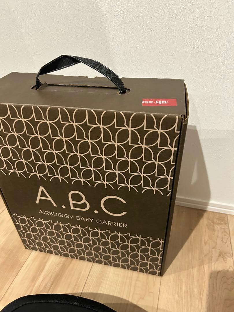 AIRBUGGY 抱っこ紐 ブラック　美品
