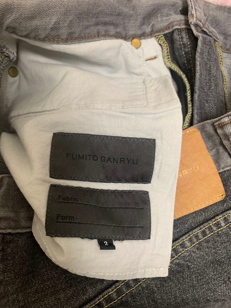 ダダ　FUMITO GANRYU サルエルデニム　2サイズ