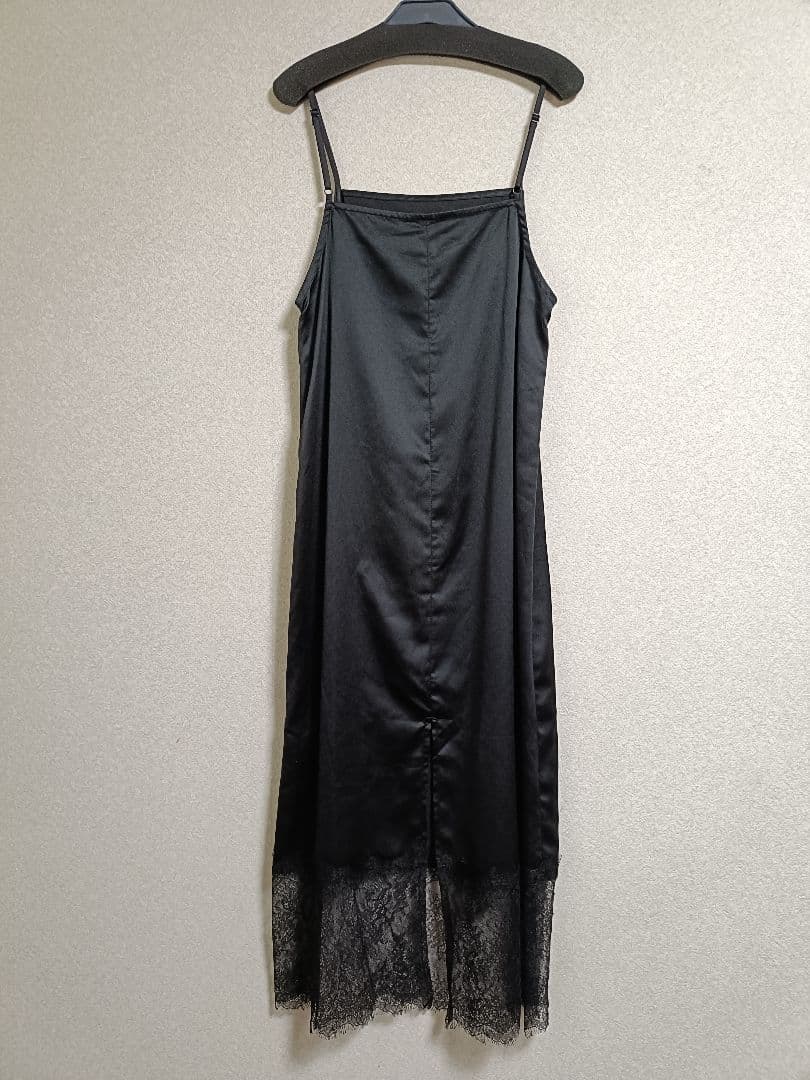 STRATA エストラータ レースドッキングキャミセットワンピース グレー