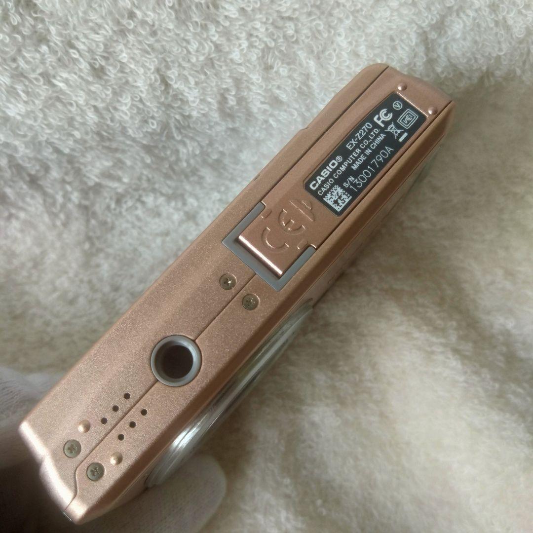 極美品 動作確認済 CASIO EXILIM EX-Z270 ピンク系