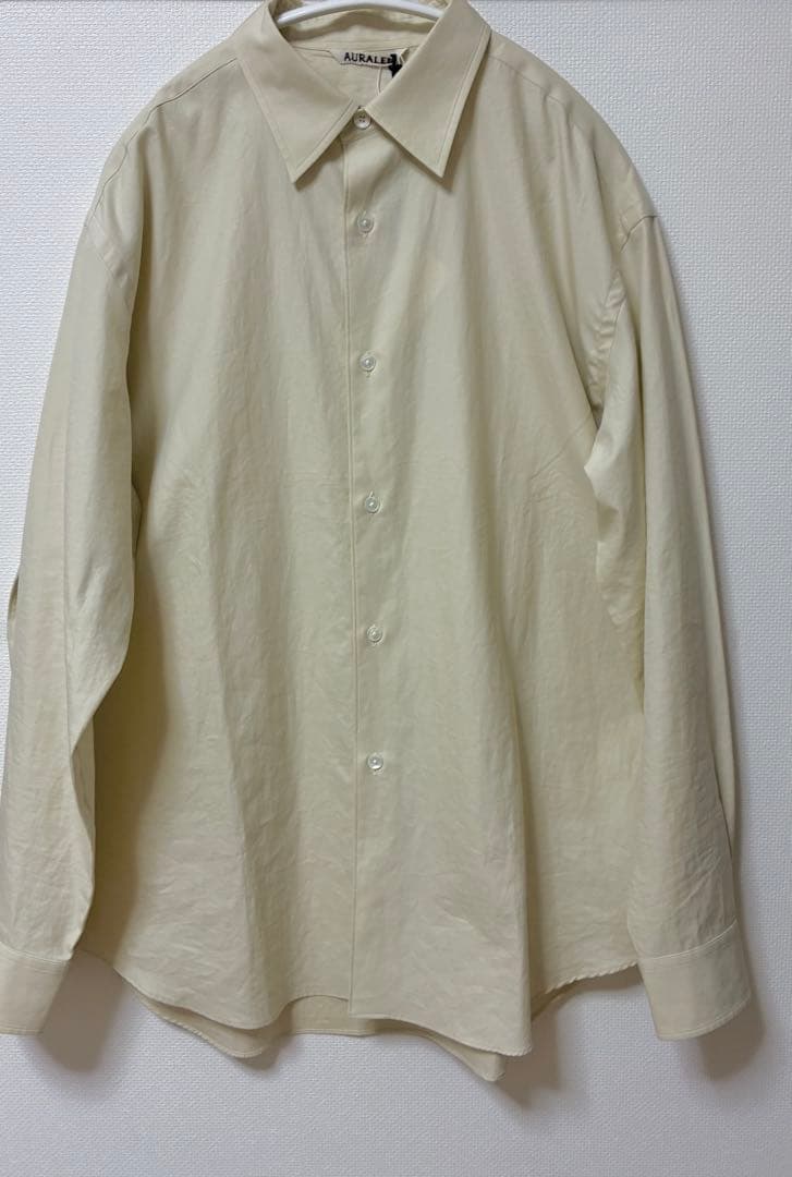 h*i様 AURALEE WASHED FINX TWILL SHIRTS