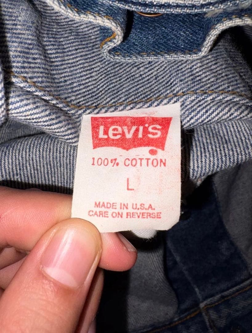 80s Levi’s 70507 USA製 トラッカージャケット L