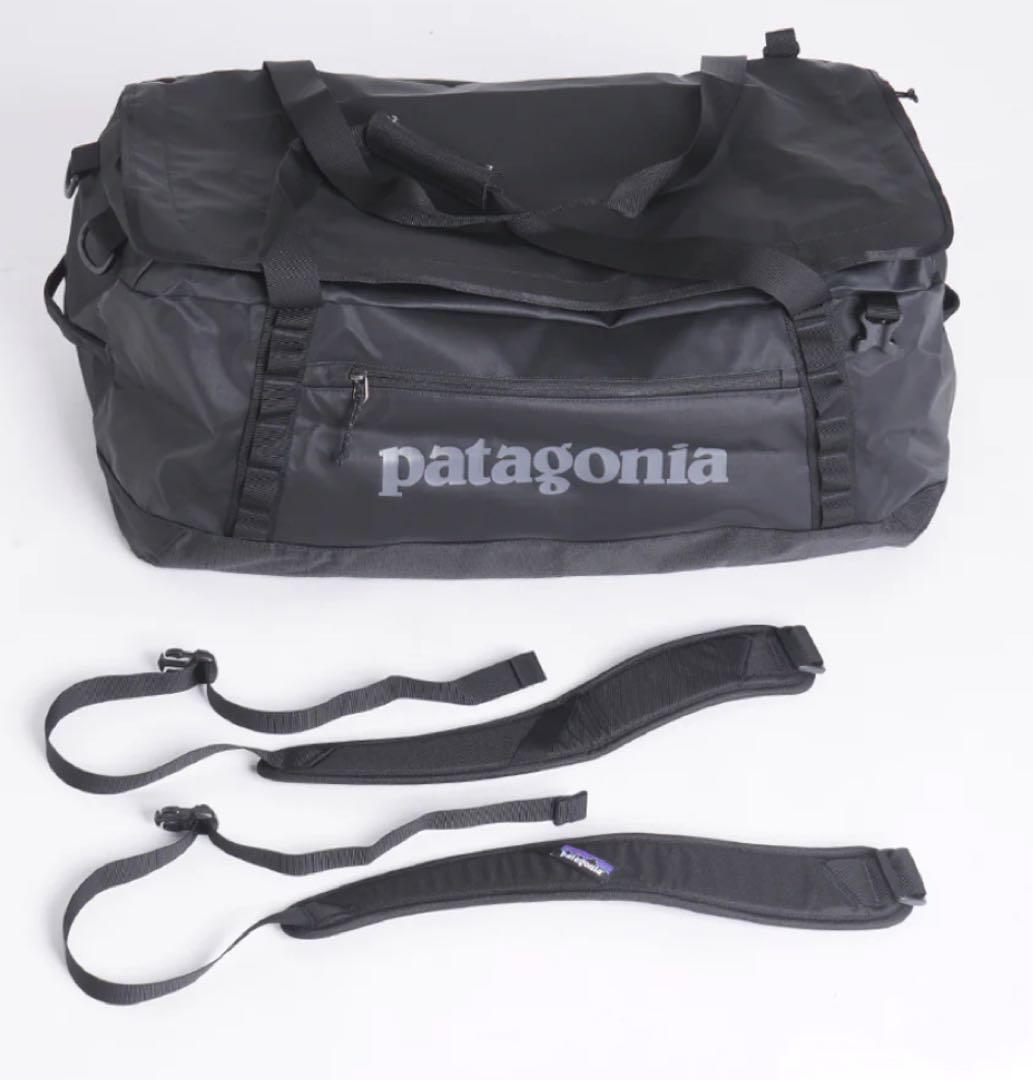 【極美品】patagonia ブラックホールダッフル55L Black
