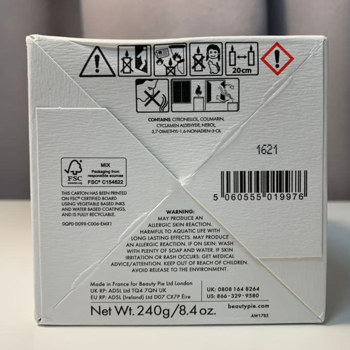 ラベンダー　フリージア　フランス グラース産 キャンドル