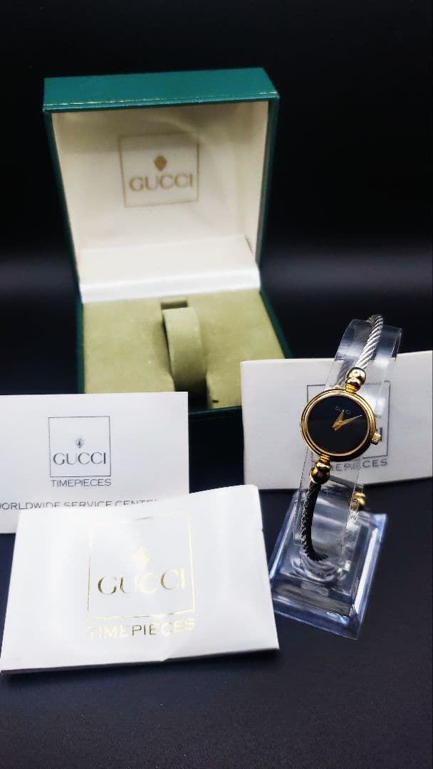 リ*ン様 【稼働品】元箱、説明書付き。　グッチ　GUCCI 2700.2.l