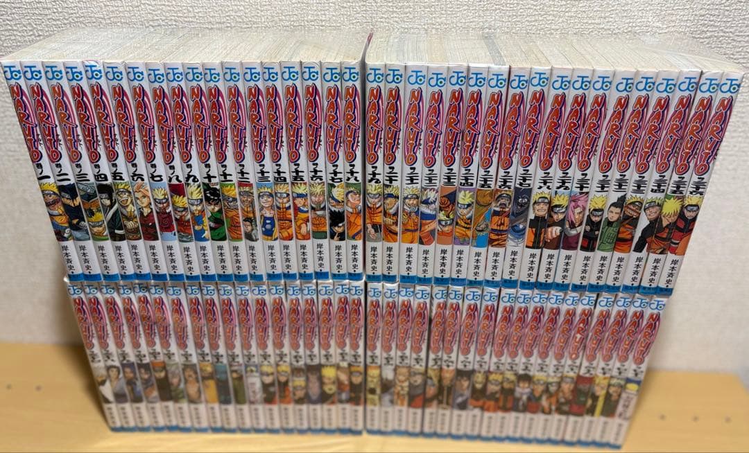 【R461m】《比較的良品》NARUTOナルト- 全72巻完結全巻セット