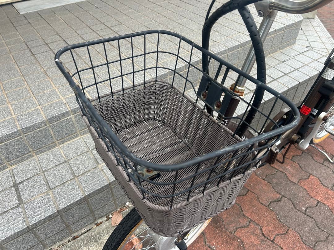 兵庫県神戸市より！21technology レトロ感漂う電動アシスト自転車実働。