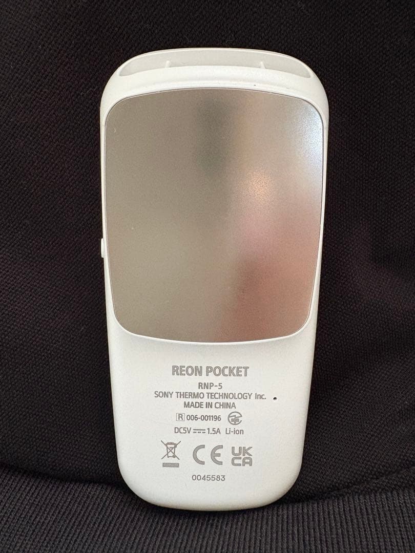暑さ対策・冷却グッズ SONY REON POCKET 5 / RNPK-5T