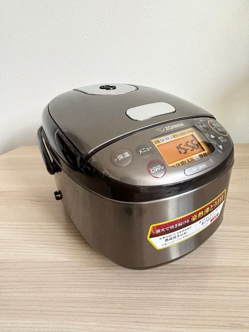 象印 NP-GK05-XT 小容量IH炊飯ジャー 3合炊き ステンレス