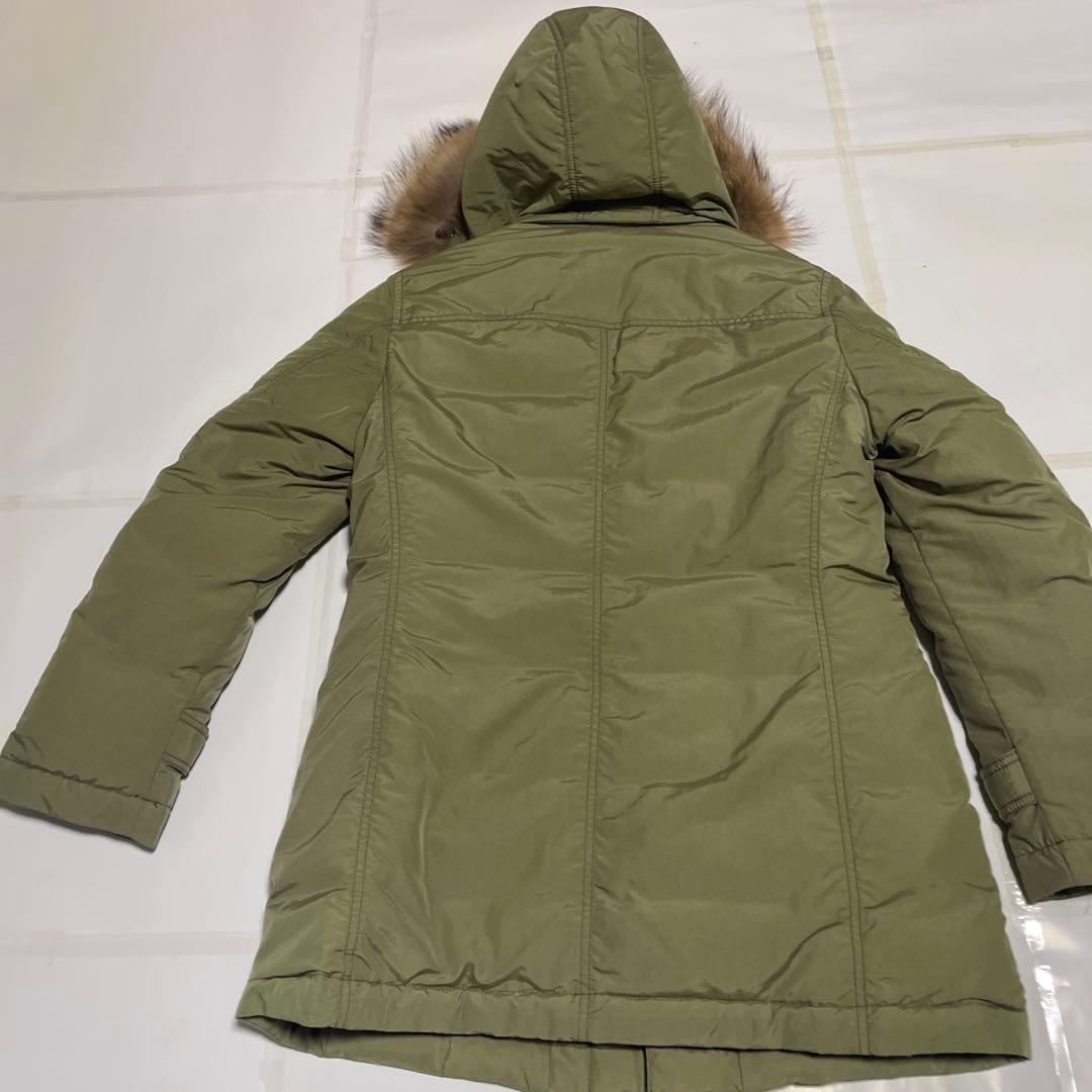 JOSEPH HOMME ファー付き ライトグリーン ダウンコート サイズ48
